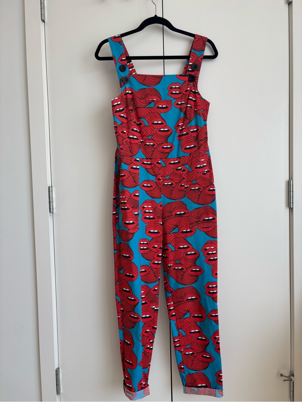 Nooworks Overalls in Mouths print